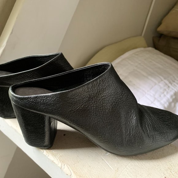 Marséll, "Knife 65" Mules, Black, Size 37 - Picture 7 of 9